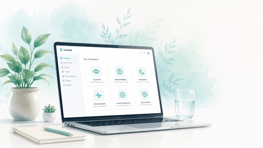 Lumina assessment workspace illustration