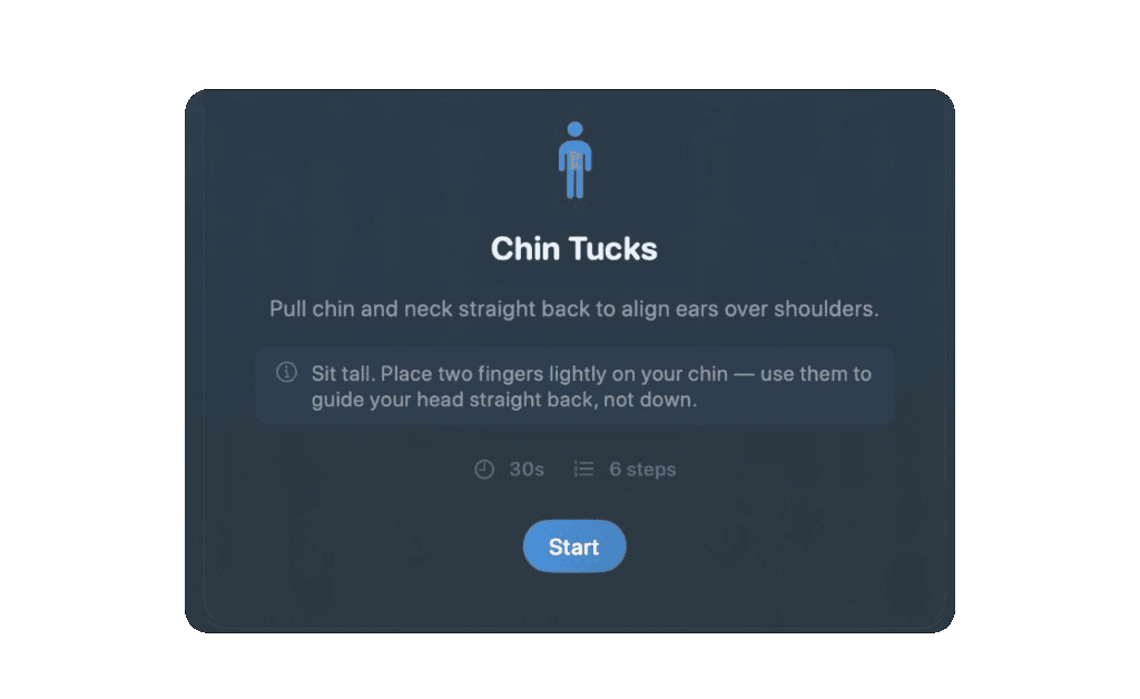 Neck & Posture exercise card preview